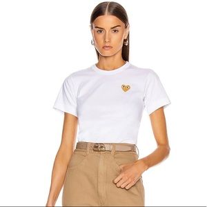 Authentic Comme des garçons white t-shirt